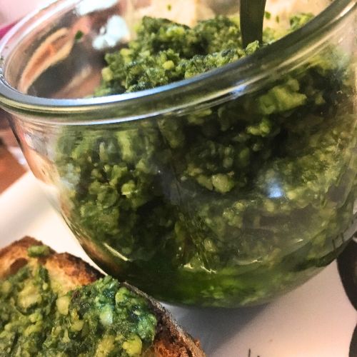 Pesto con anacardi